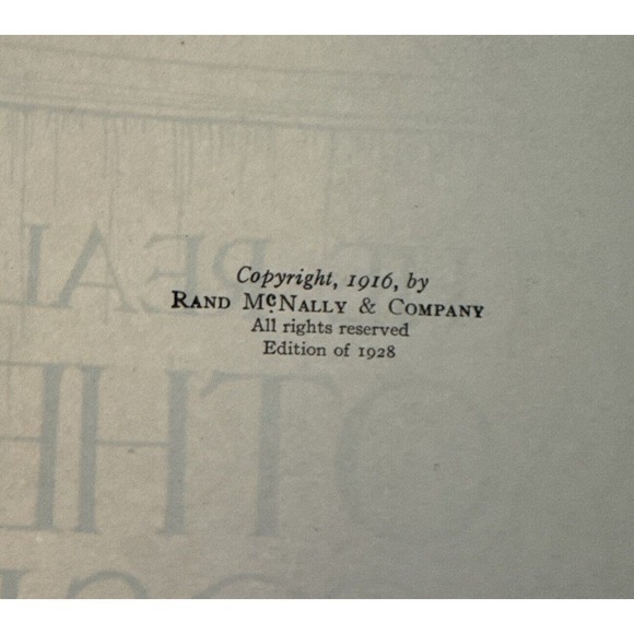 SOLDVintage 1916 The Real Mother Goose 1928  Antique Edition LARGE Hardcover - Picture 7 of 11